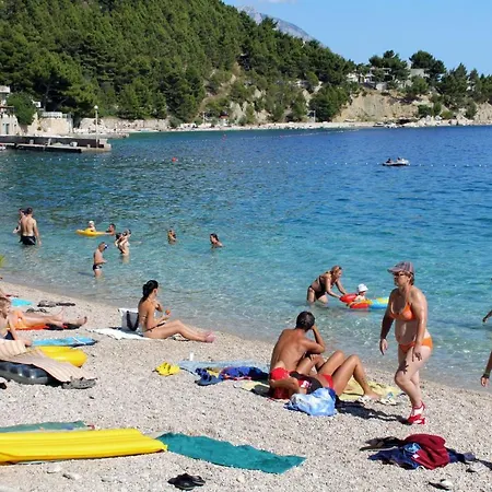 With A Parking Space Brela, Makarska - 16603 아파트 브렐라