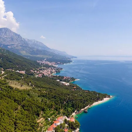 Lägenhet With Parking Space Brela, Makarska - 16603 *
